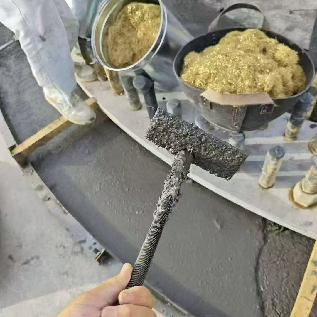 商州C120钢纤维高强无收灌浆料 轧机压缩机汽轮机发电机锻压设备底座灌浆材料